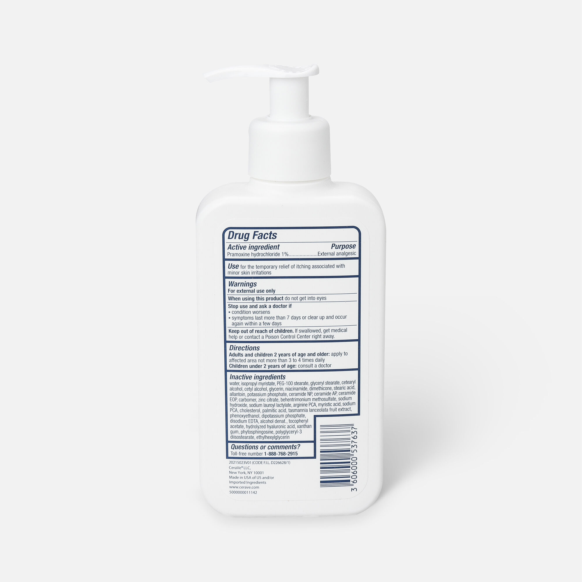 CeraVe Moisturizing Lotion for Itch Relief, , large