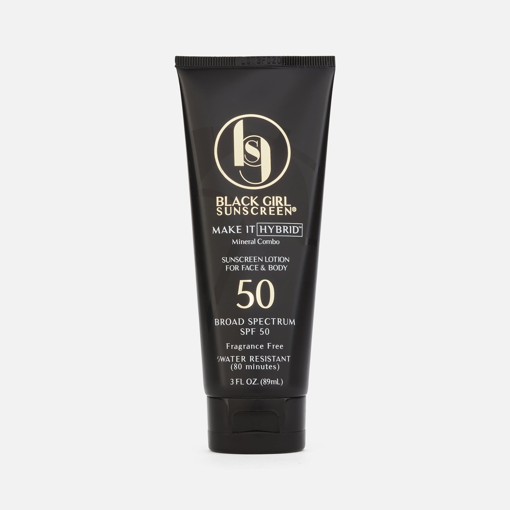 Black Girl Sunscreen Make It Hybrid Sunscreen Lotion, SPF 50, 3 fl oz., , large