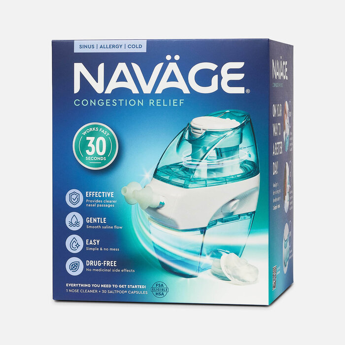 Navage Saline Nasal Irrigation Deluxe Kit, , large