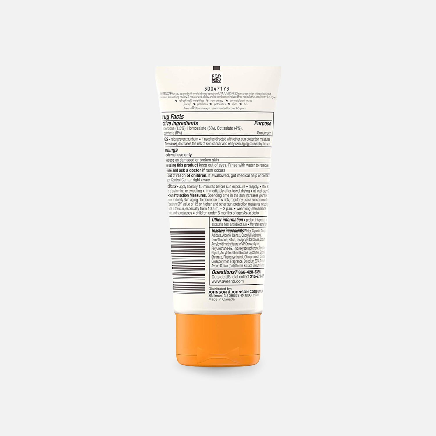 Aveeno Protect + Hydrate Body Lotion, SPF 30, 3 oz., , large