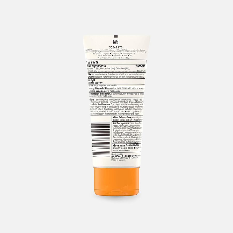Aveeno Protect + Hydrate Body Lotion, SPF 30, 3 oz., , large image number 1