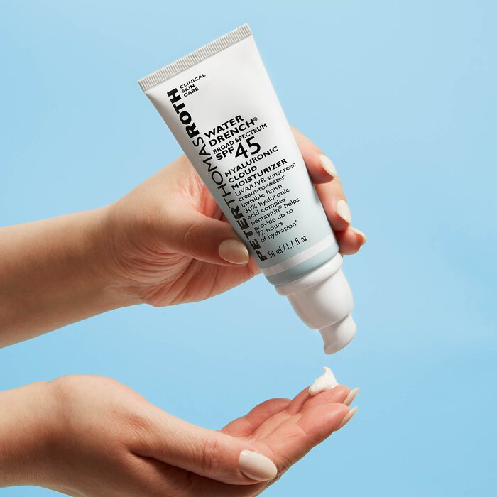 Peter Thomas Roth Water Drench Broad Spectrum Hyaluronic Cloud Moisturizer, SPF 45, 1.7 oz., , large