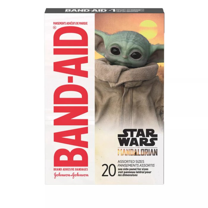 BAND-AID® Mandalorian Adhesive Bandage, 20 ct., , large