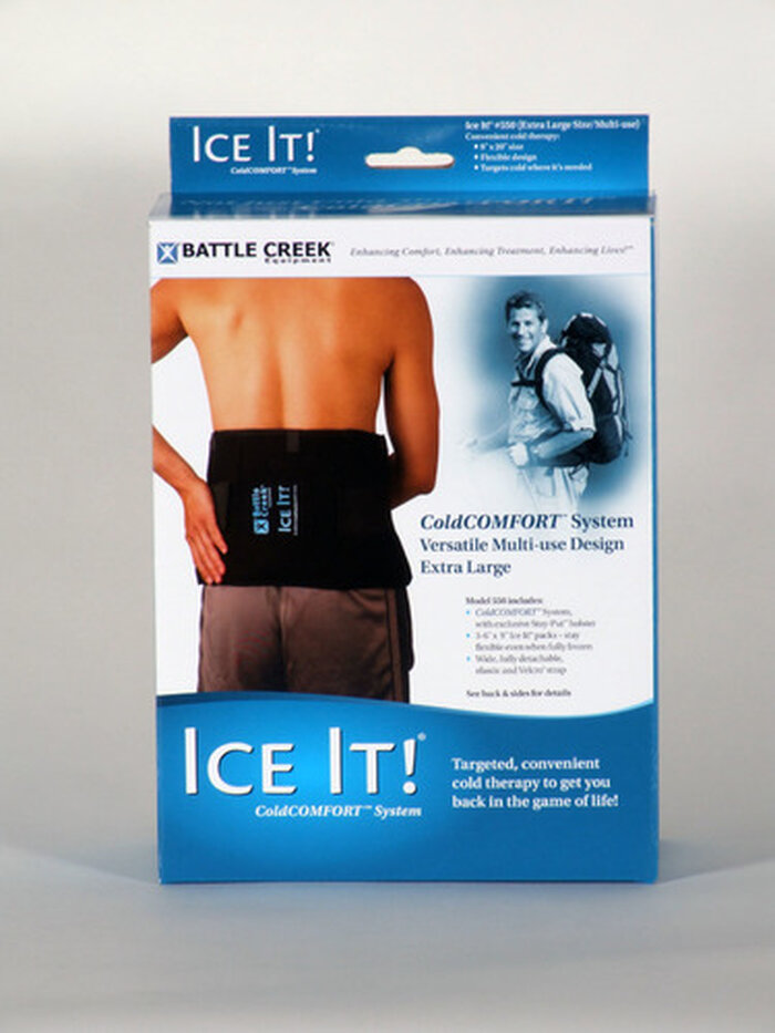 Battle Creek Back Pain Kit 2.0 with Electric Moist Heat and Cold Therapy, , large