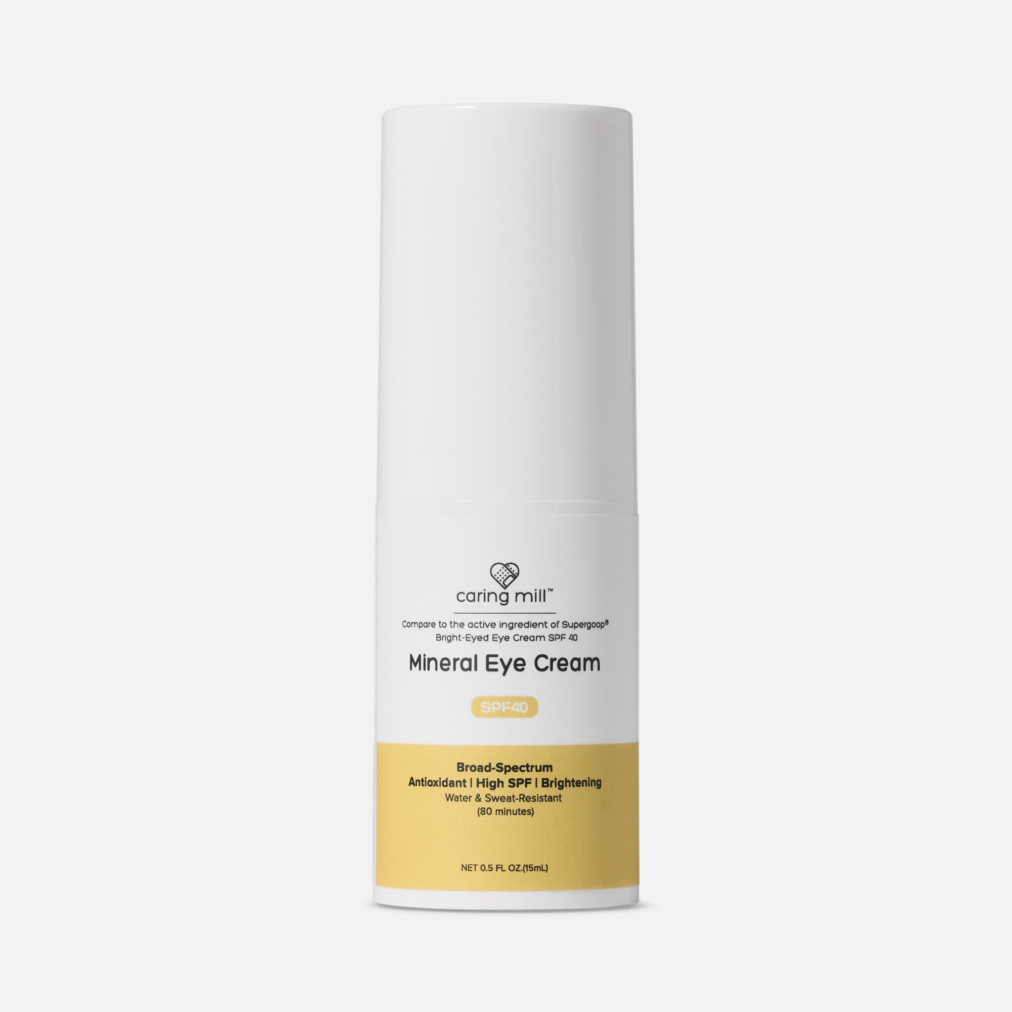 Caring Mill™ Mineral Eye Cream, SPF 40, 15 ml, , large