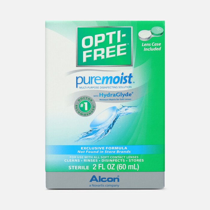 Opti-Free PureMoist Solution, 2 oz., , large