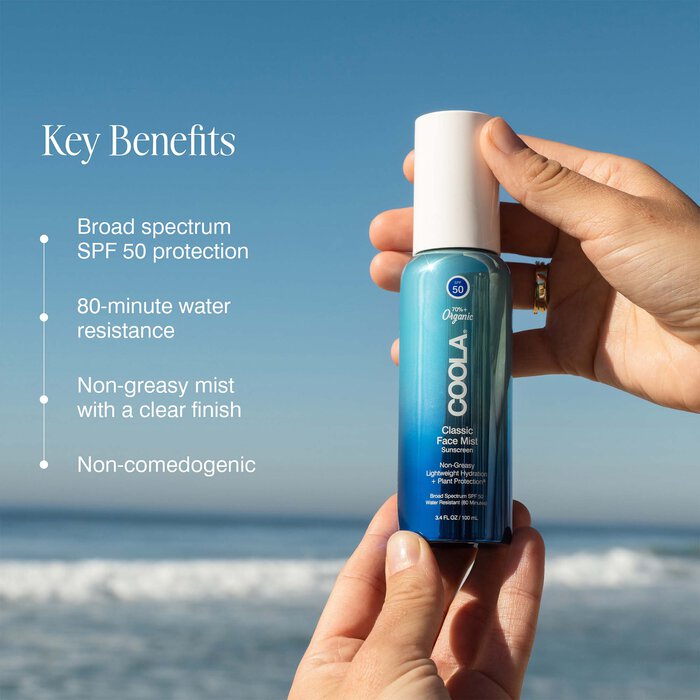 COOLA Classic Face Sunscreen Mist - SPF 50, 3.4 oz., , large