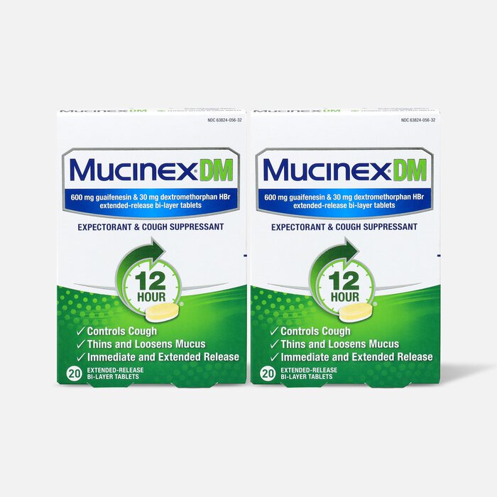 Mucinex Extended Release Bi-Layer Tablets, 20 ct. (2-Pack), , large