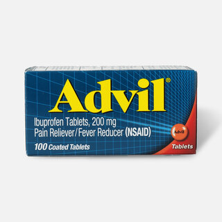 Advil Pain Reliever Fever Reducer Tablets, 100 ct.