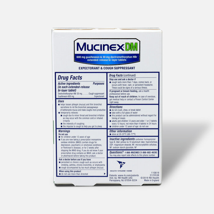 Mucinex Extended Release Bi-Layer Tablets, 20 ct., , large