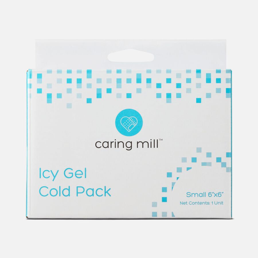 Caring Mill&trade; Icy Gel Cold Pack - Small 6" x 6", , large image number 1