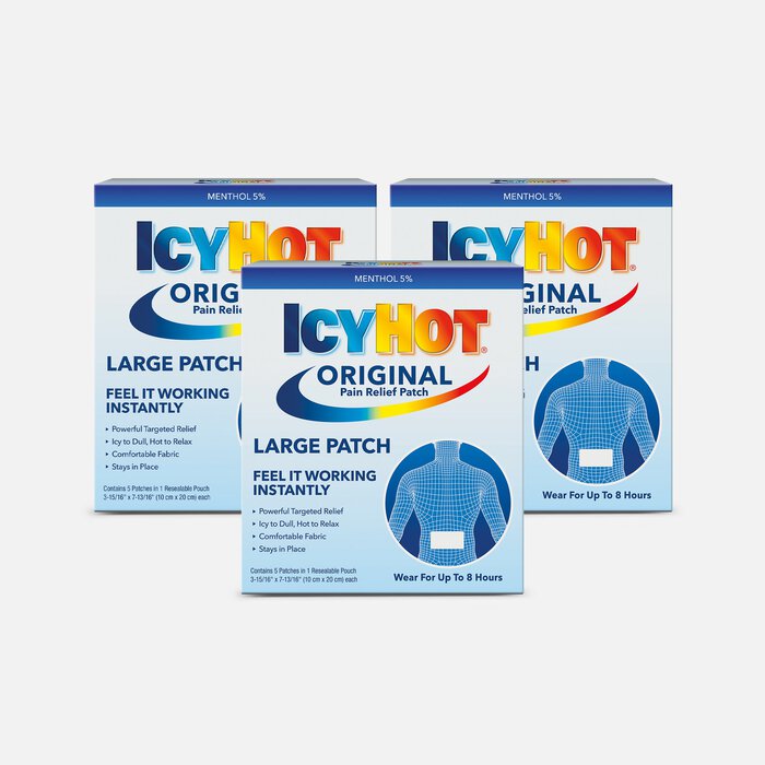 Icy Hot Medicated Back Patch, 5 ct. (3-Pack), , large