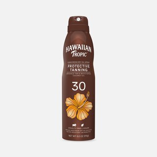 Hawaiian Tropic Dry Oil Clear Spray Sunscreen SPF 30, 6 oz.