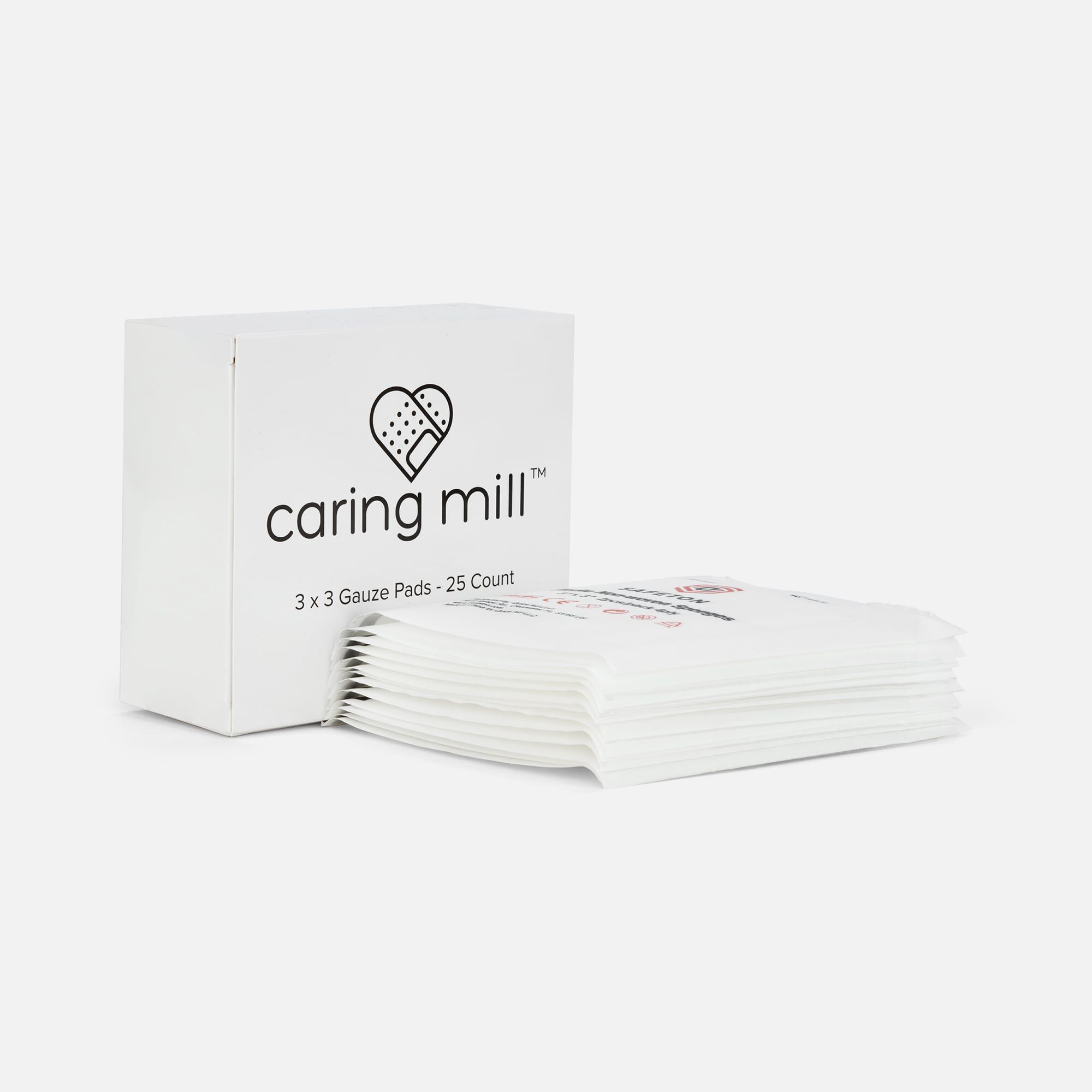 Caring Mill™ Gauze Pads, , large