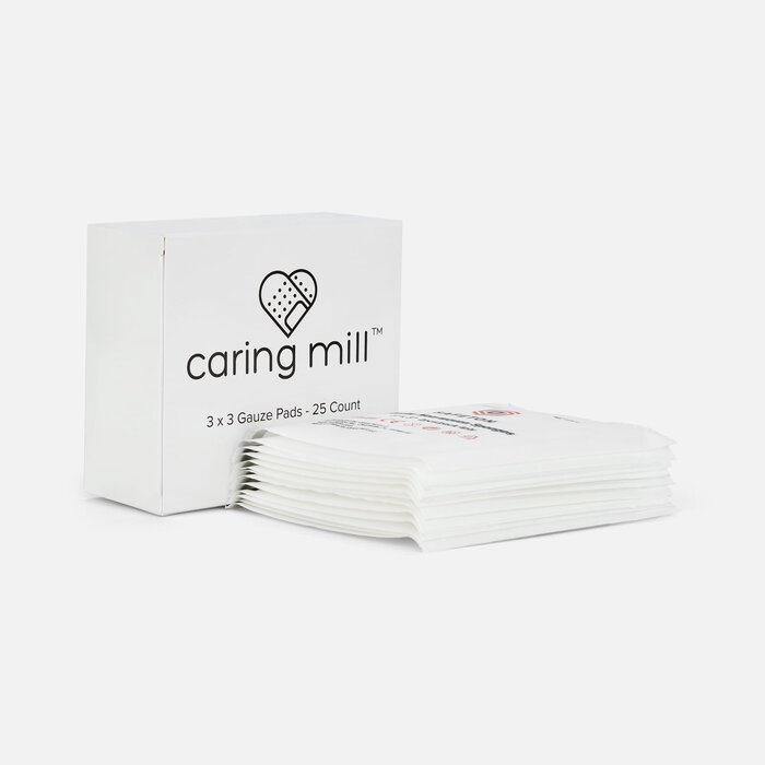 Caring Mill™ Gauze Pads, Medium, 25 ct., , large
