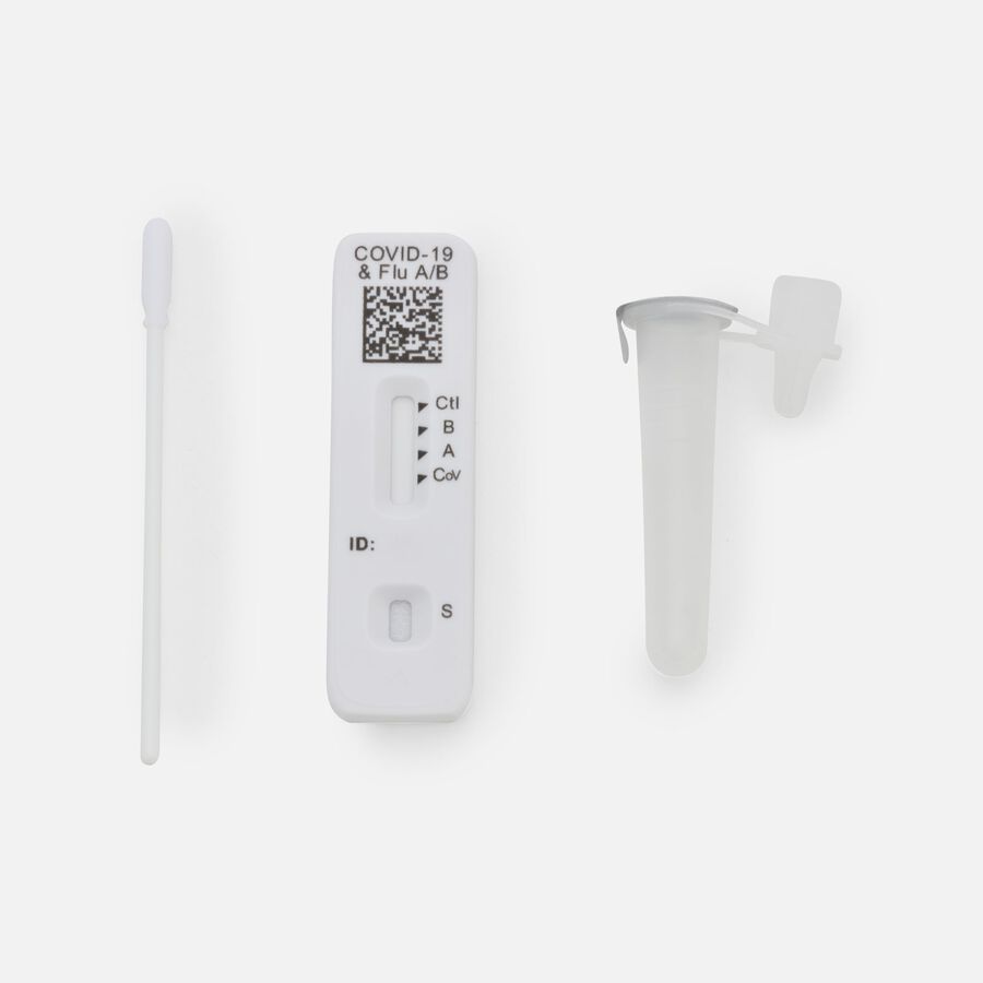 Flowflex COVID-19 & Flu A/B Home Test, 2 ct. (2-Pack), , large image number 1