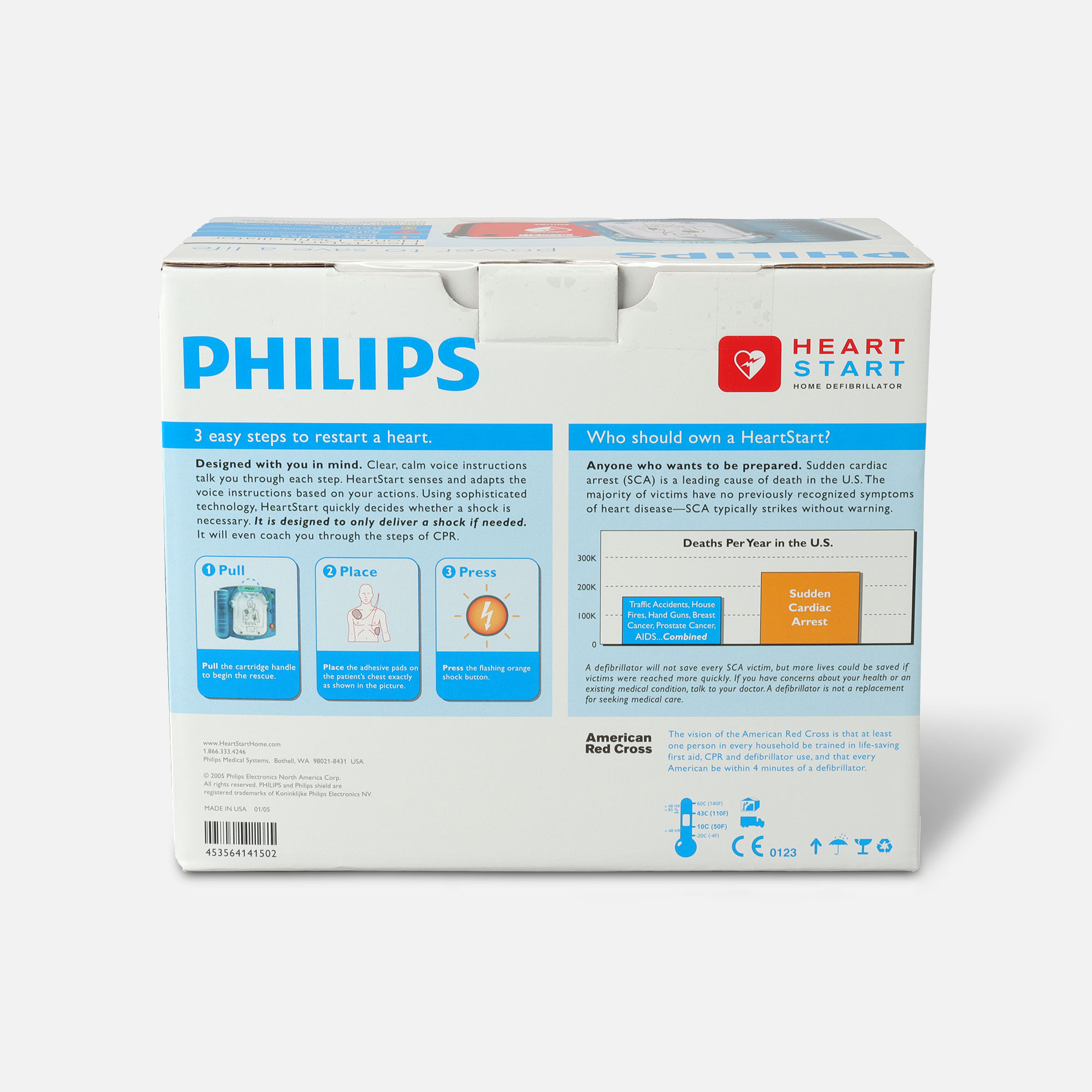 Philips HeartStart Home Defibrillator (AED), , large