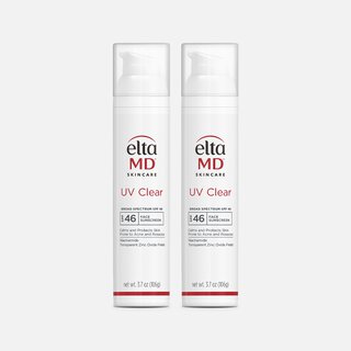 EltaMD UV Clear Broad-Spectrum Face Sunscreen, SPF 46, 3.7 oz. (2-Pack)