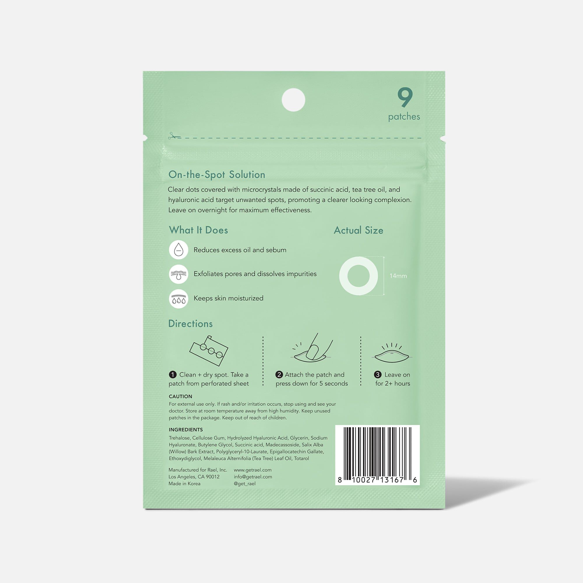 Rael Beauty Miracle Patch Microcrystal Spot Dot, 9 ct., , large