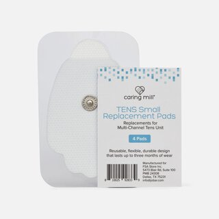 Caring Mill™ Replacement Pads for Multi-Channel TENS Units, 4 pack