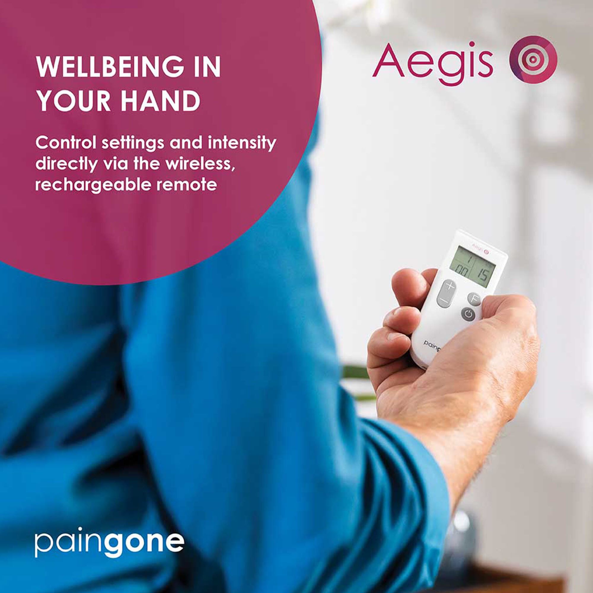 Paingone Aegis Lower Back TENS Device, , large
