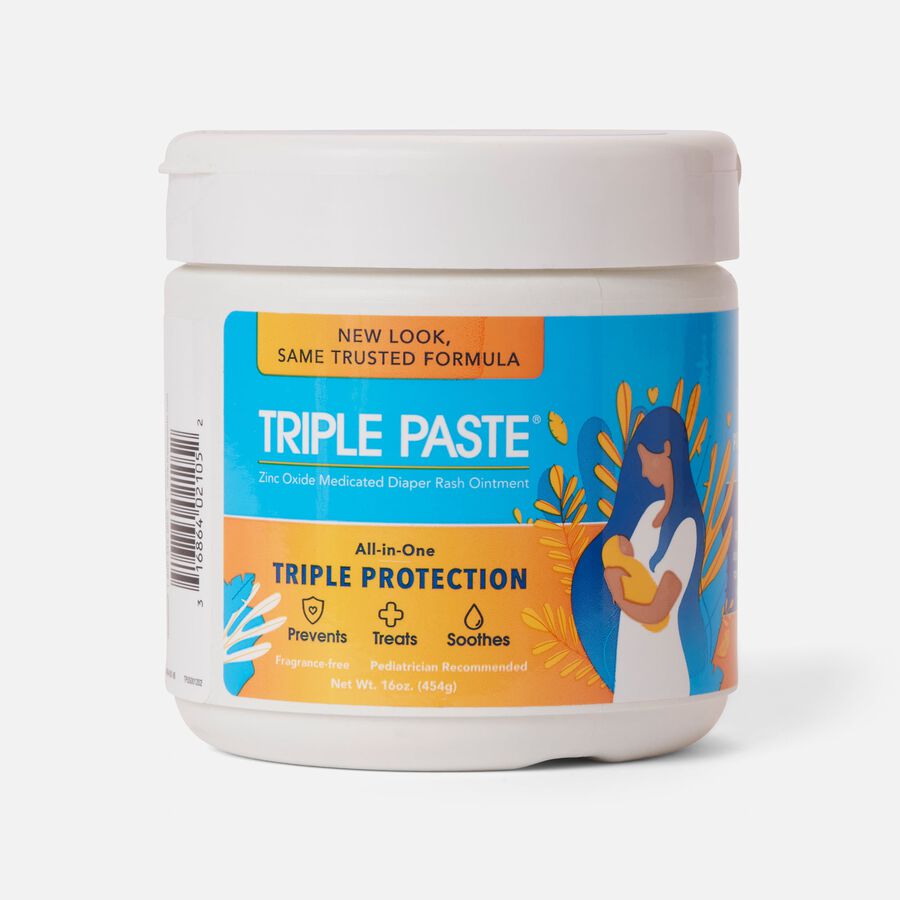 Triple Paste Diaper Rash Ointment, 16 oz., , large image number 0