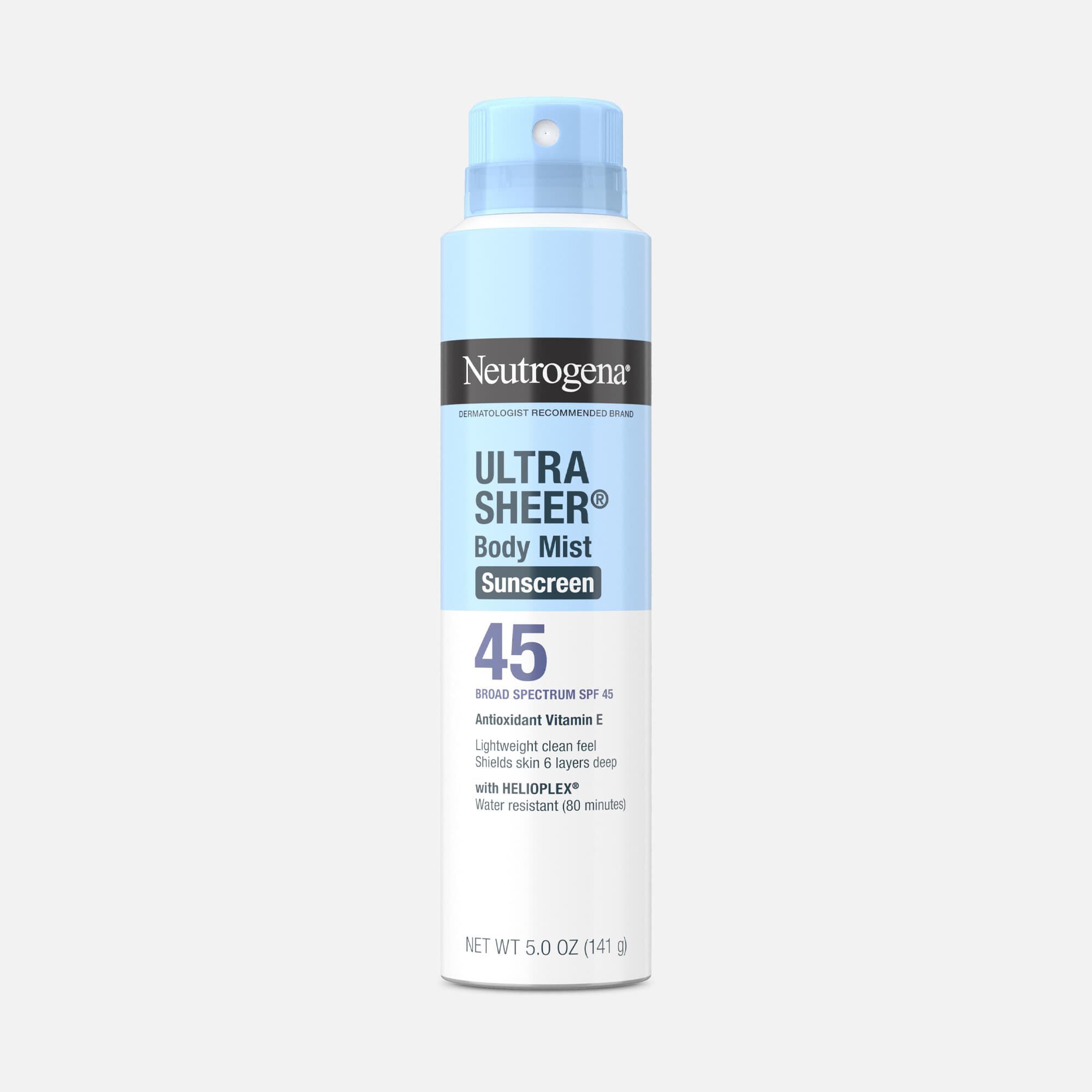Neutrogena Ultra Sheer Lightweight Sunscreen Spray, 5 oz., , large