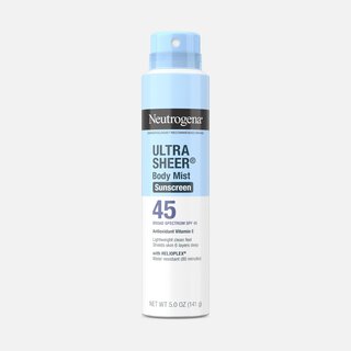 Neutrogena Ultra Sheer Lightweight Sunscreen Spray, SPF 45, 5 oz.