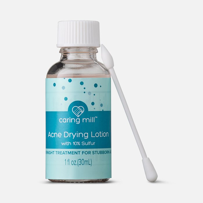 Caring Mill™ Acne Drying Lotion with Silicone Applicator, , large
