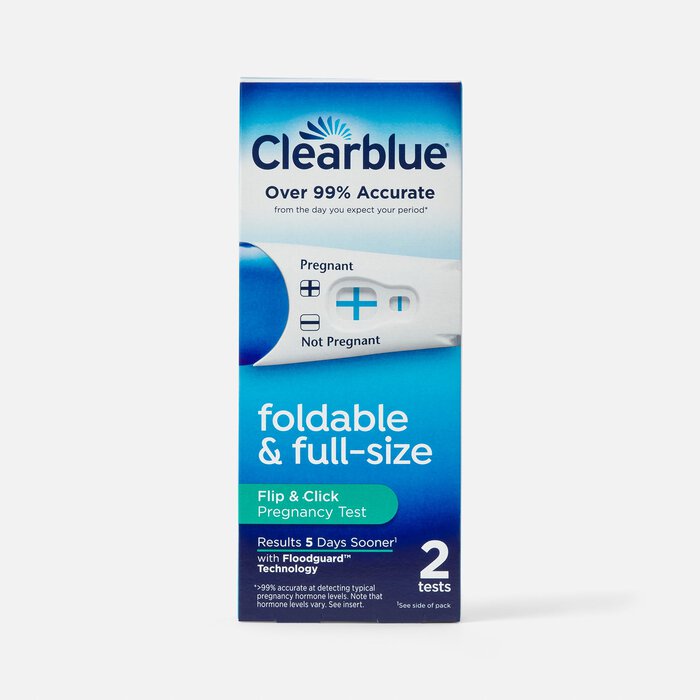 Clearblue Flip and Click Pregnancy Test, 2 ct., , large
