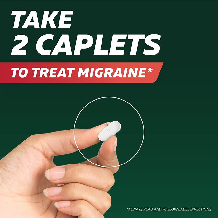 Excedrin Migraine Extra Strength Caplets, 200 ct., , large