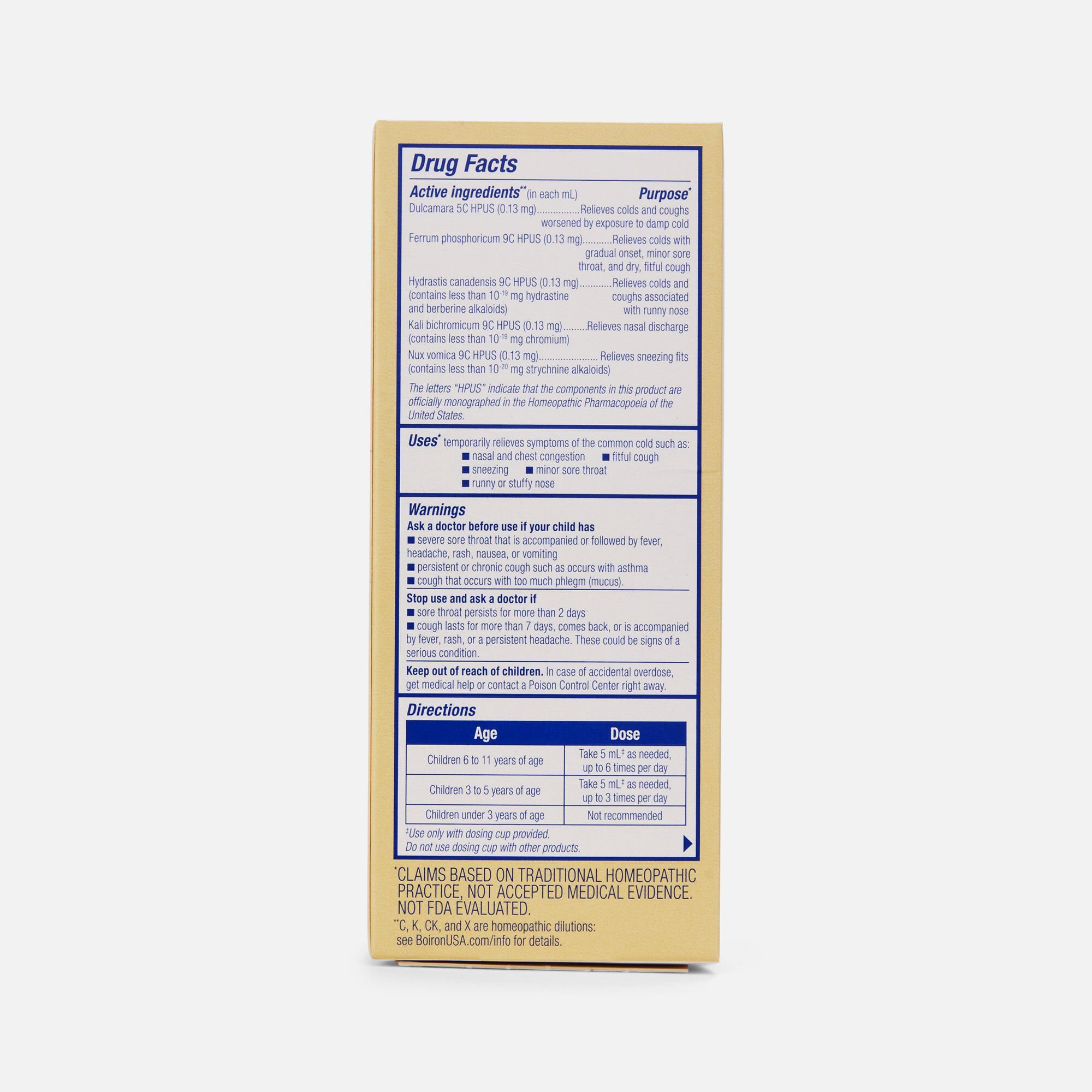 Boiron Chestal Kids Cold & Cough, , large