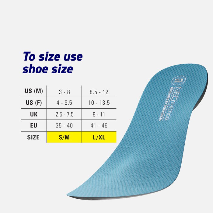 Neo G NeoThotics Pro-Flex Full Length Slimline Insole, , large