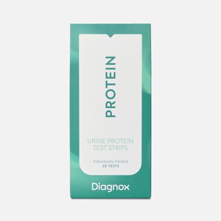 Diagnox Urine Protein Test Strips, At-Home Test for Protein Detection and Kidney Health, 30 ct.