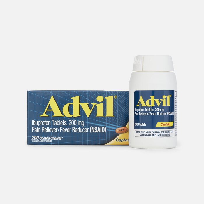 Advil Ibuprofen Caplets, 200mg, 200 ct., , large