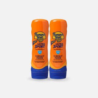 Banana Boat Sport Performance Broad Spectrum Sunscreen Lotion, SPF 30, 8 oz. (2-Pack)