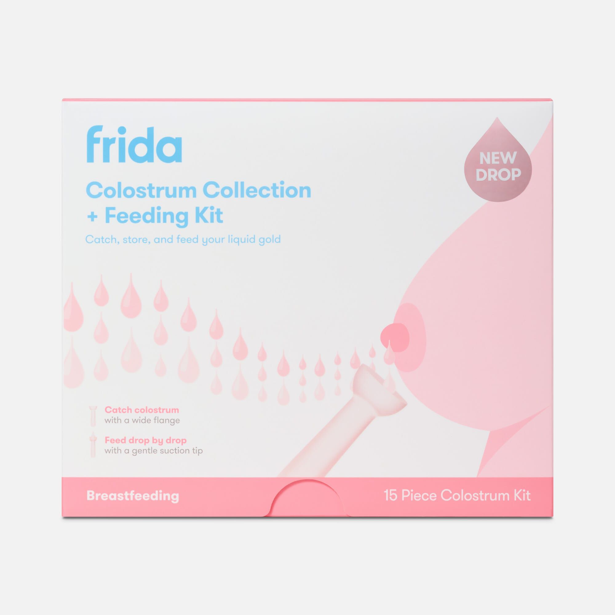 Frida Mom Colostrum Collection and Feeding Kit, 15 pcs.
