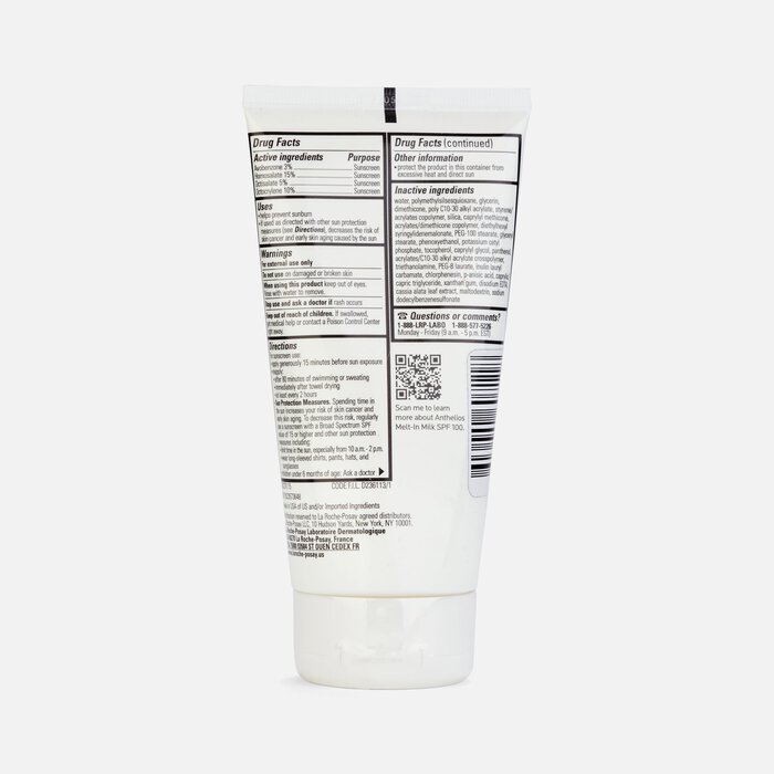 La Roche-Posay Anthelios Melt-in Milk, SPF 100, 5 oz., , large