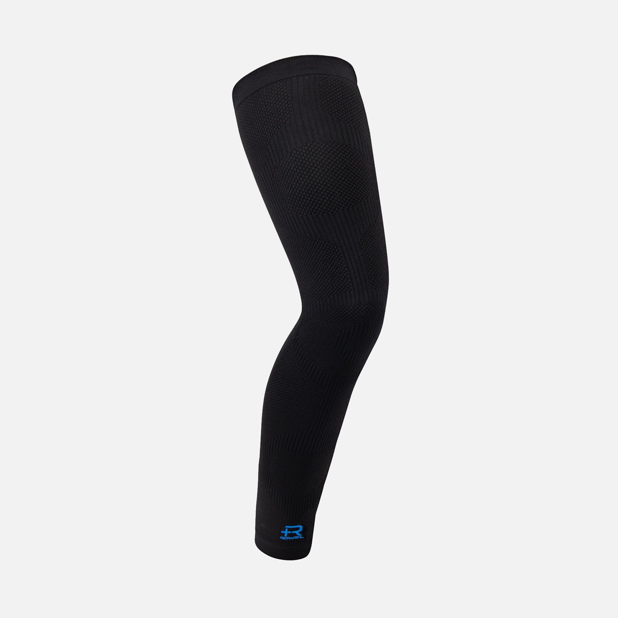 Reparel Leg Sleeve, Black, , large