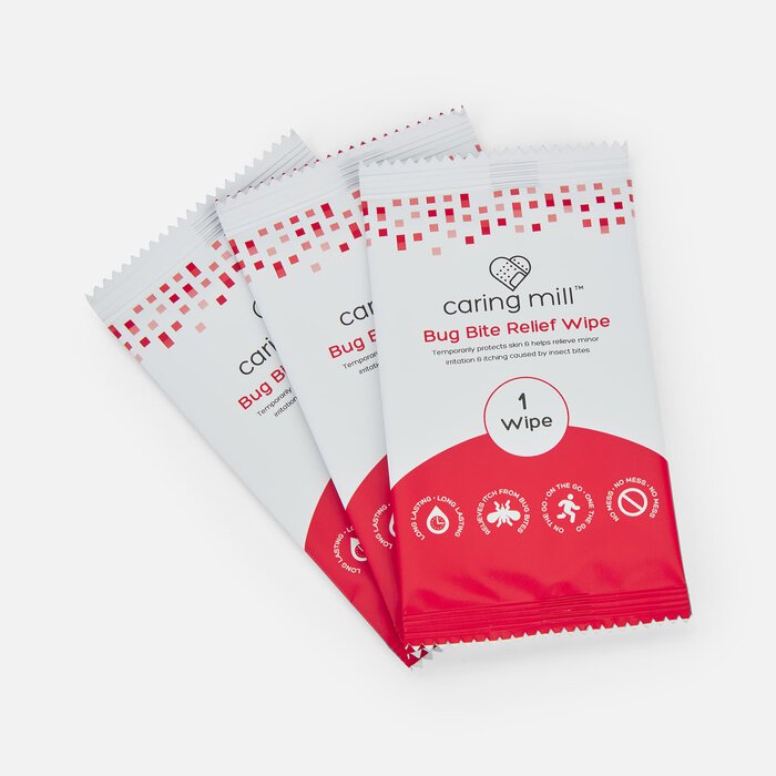 Caring Mill™ Bug Bite Relief Wipes, 24 ct., , large