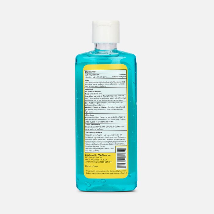 Caring Mill™ Aftersun Cooling Gel With Lidocaine Aloe Vera Value, 6.76 fl oz., , large