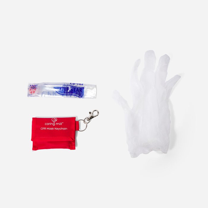 Caring Mill™ CPR Keychain, , large