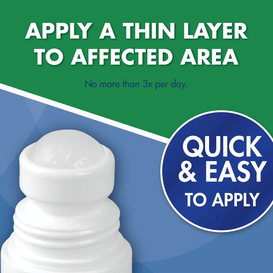 Caring Mill™ Menthol Pain Relief Roll-On Gel, 2.5 fl oz., , large image number 1