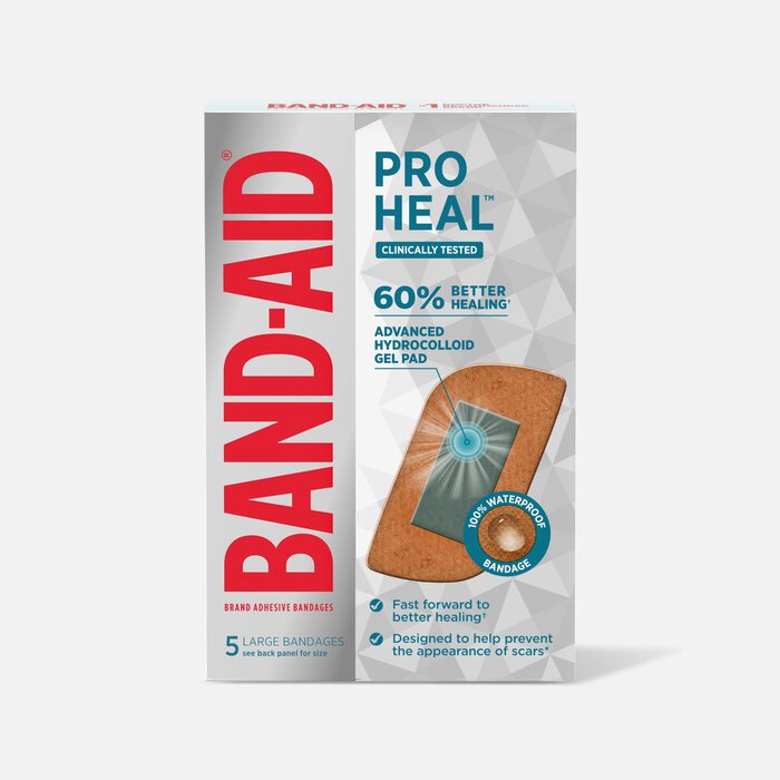 BAND-AID® Pro Heal, Large, 5 ct., , large