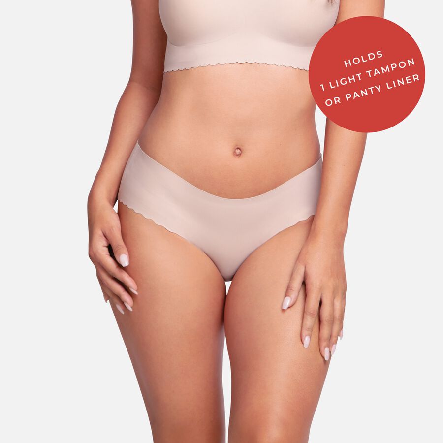 Proof® Period Underwear - Everyday Panties (1 Light Tampon/Panty Liner), , large image number 1
