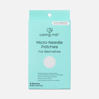Caring Mill™ Micro-Needle 2-in-1 Salicylic Hydrocolloid Patches, 9 ct.