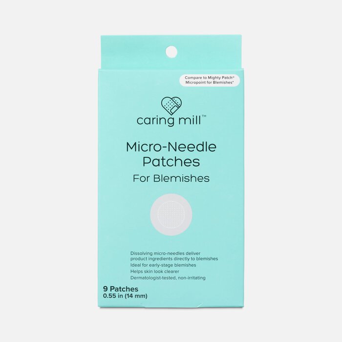 Caring Mill™ Micro-Needle 2-in-1 Salicylic Hydrocolloid Patches, 9 ct., , large