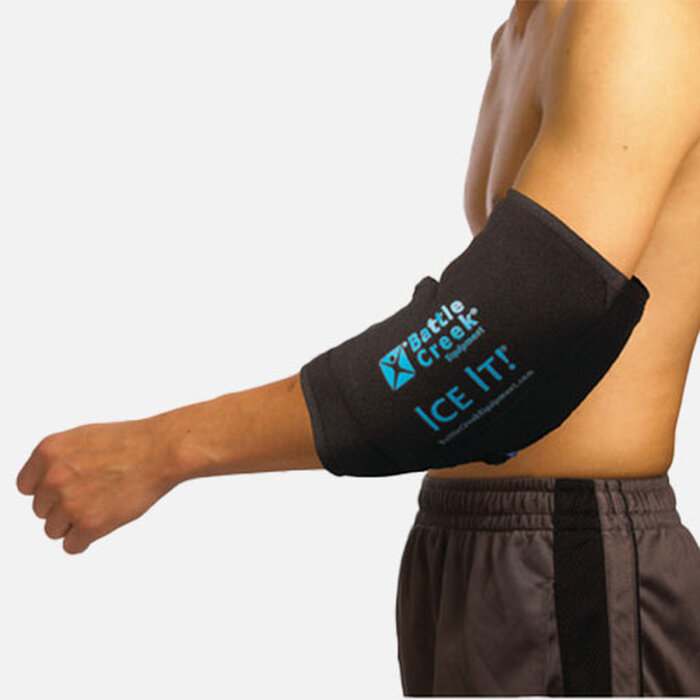 Battle Creek Ice It! ColdCOMFORT Ankle/Elbow/Foot System 10.5" x 13", , large