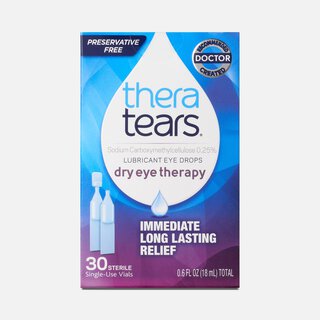 TheraTears® Dry Eye Therapy Preservative-Free Lubricant Eye Drops, Single-Use, 30 ct.