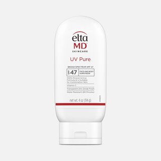 EltaMD UV Pure Broad-Spectrum Mineral Face & Body Sunscreen, SPF 47, 4 oz.